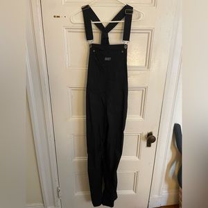 Black Obey Cotton Overalls